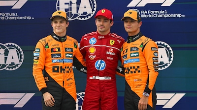 F1 Ungheria: Leclerc in pole davanti alle McLaren di Piastri e di Norris