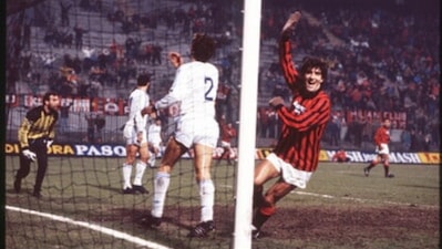 Paolo Rossi e Giussy Farina, amici del Diavolo