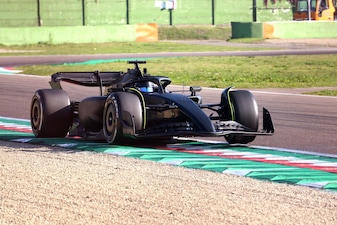 Sergio Perez e il test Cadillac di Imola