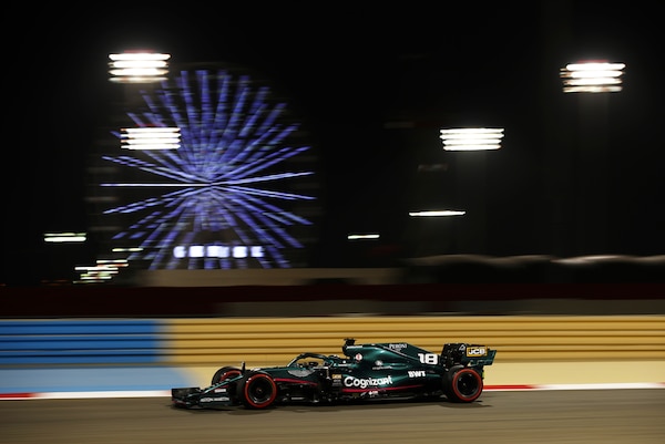 GP Bahrain, Aston Martin penalizzata dall'assetto a basso rake